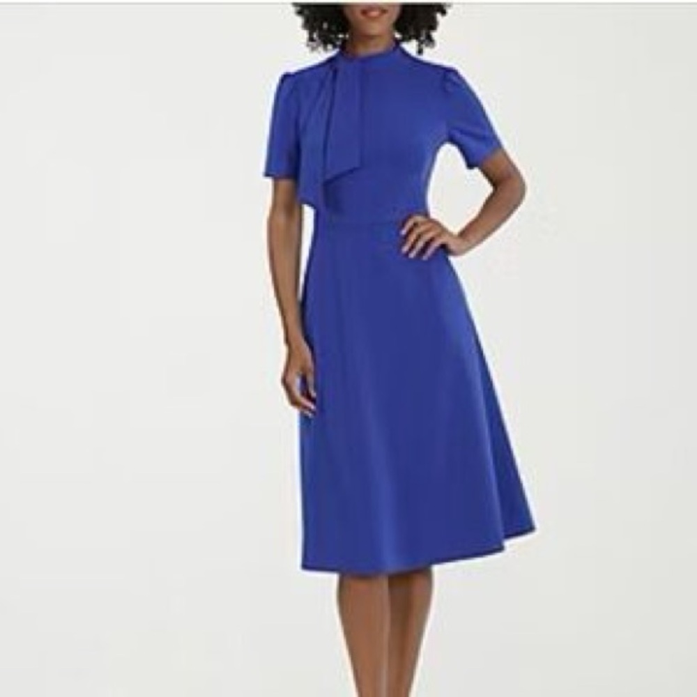 Blue Dress w/ Bow